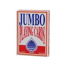 Suur jumbo 28x21 cm kaardid suured suured kaardid, mida sa oma vastaste olukorra kuningas