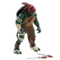 Tortues Ninja 15 cm de tuiles, ensemble de 4 pièces Figurines mobiles de héros d'un conte de fées pour le plaisir et la collecti
