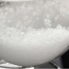 StormGlass Resteq Lasi Barometer Elegantti sääennuste kiteytysvaikutuksella