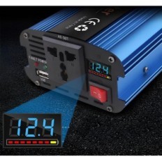 Inversor de carro com uma capacidade de 2600W (12V-220V) conversor de tensão para alimentar dispositivos CA em um carro ou um ca