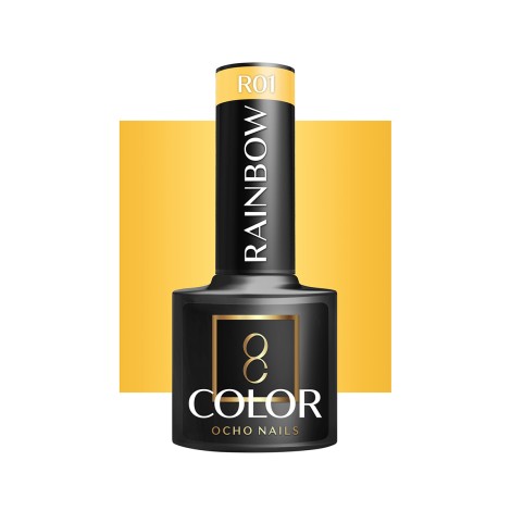 OCHO NAILS Hybridikynsilakka Rainbow R01 - 5 g — etuosa