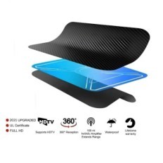 Digital internantenn 1080p 4k FULLHD DVB-T / T2 TV AERIAL HD-TV