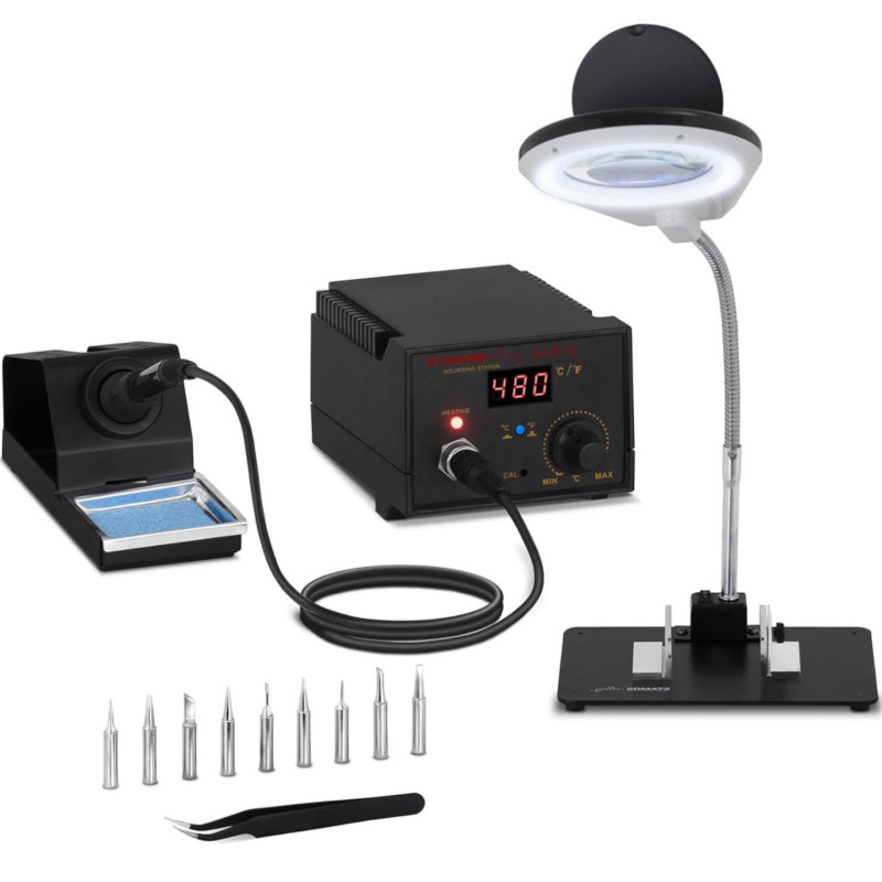 Soldeerstation Soldeerijzer Grotowa 65 in 2 MV Accessoires S-LS-12