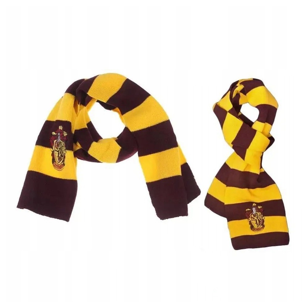 Scarf Harry Potter Gryffindor 180x16 cm Varmt tørklæde til fans serie om ung guiden