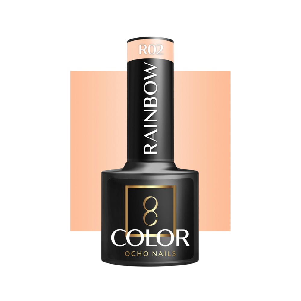 OCHO NAILS Smalto Ibrido Arcobaleno R02 - 5 g — vista frontale