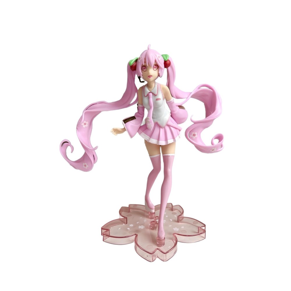 Handling Figur Anime Miku Hatsune Sakura 15cm Collectible Action Figur Japansk Idoul i Sakura Version