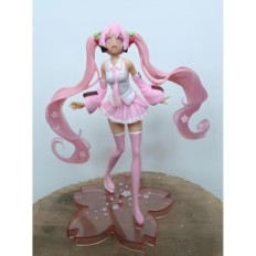 Darbība Attēls Anime Miku Hatsune Sakura 15cm Kolekcionējamā darbība Attēls Japāņu Idule In Sakura versijā
