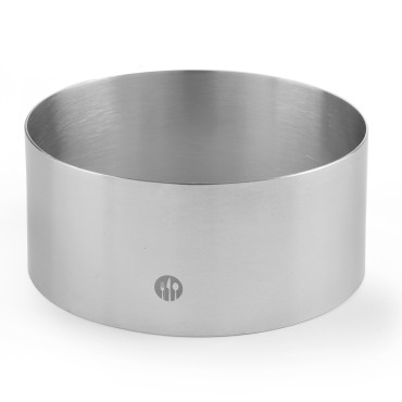Anneau de cuisine pâtissier pour gâteaux plats Ø80x(H)45mm Hendi 512142