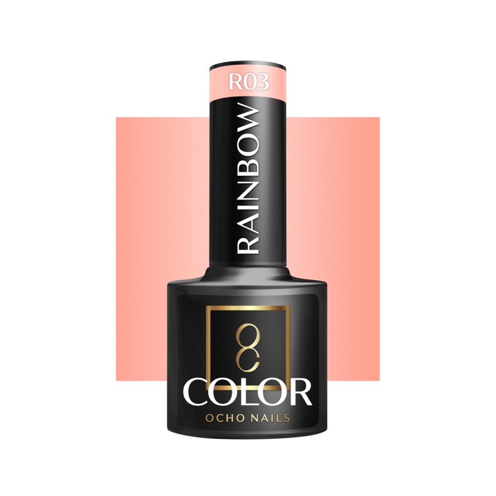 OCHO NAILS Smalto Ibrido Arcobaleno R03 - 5 g — vista frontale