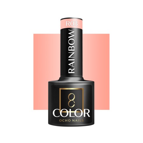 OCHO NAILS Smalto Ibrido Arcobaleno R03 - 5 g — vista frontale