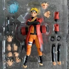 Figurina Naruto Uzumaki con protezione da 15 cm Carattere da collezione da anime Naruto con base e esecuzione al dettaglio