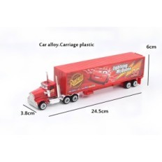 Set of cartoon cartoon car toy cars. Miniature cars with characters from the movie Cars