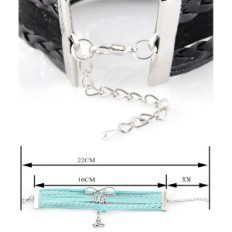 Michael Jackson βραχιόλι 210x25 mm Κομψό gadget για τους οπαδούς του βασιλιά του βασιλιά με ένα χαρακτηριστικό σχεδιασμό