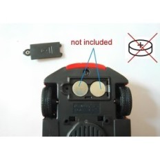 Bilmodell Tesla X90 1:32 Hvit miniatyr Elektrisk bil med åpningsdører