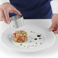 Braçadeira redonda para o anel de confeitaria. 80mm Hendi 512203