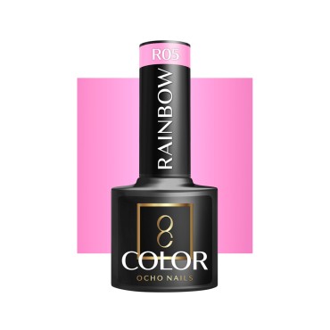 OCHO NAILS Hybrid nail polish rainbow R05 -5 g — front view