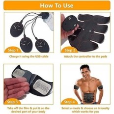Eletropymoler EMS 6 Programas Dispositivo para exercícios passivos e reabilitação de músculos abdominais e ombros