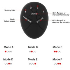 Vientre Muscle Elekrostimulator EMS 6 Programas Cinturón de entrenamiento simple para refuerzo muscular