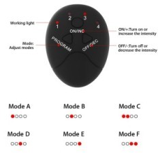 Belly Belly Muscle Elekrostimulator EMS 6 Programmi Cintura di formazione semplice per rinforzo muscolare