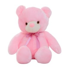 Plush teddy bear with lighting 50 cm pink glowing cuddly for children with LED lamps inside