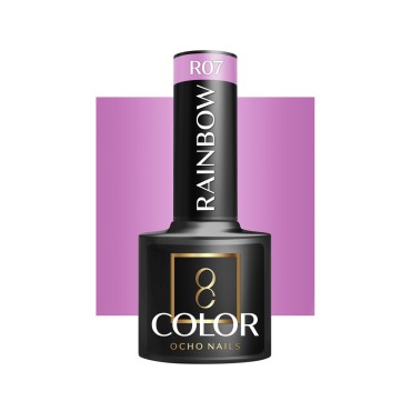 Vernis hybride OCHO NAILS Rainbow R07 - 5 g — vue de face