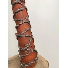 Nigans Stock mit dem Walking Dead 85 cm. Realistische Nachbildung der Astle-Helden