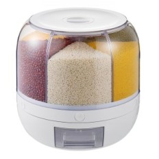 Rice feeder Dispenser container 3 kg Compact container for bulk products with a convenient dispenser