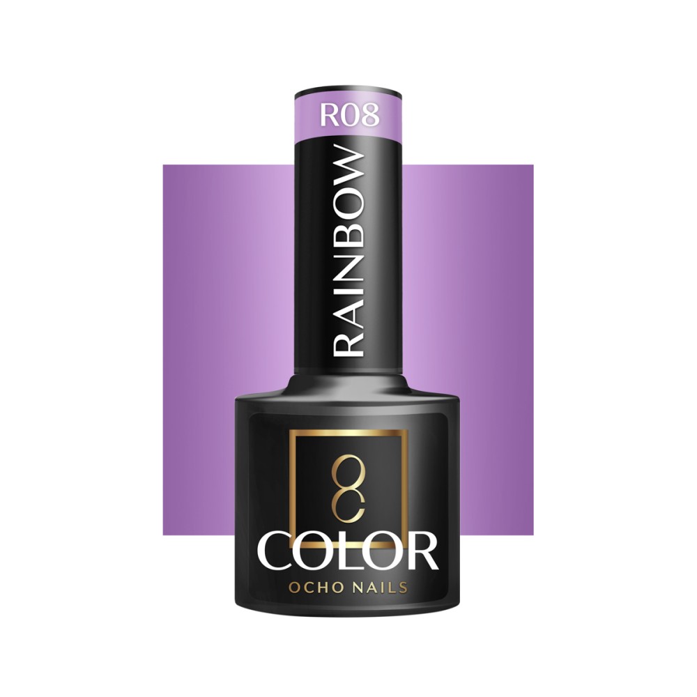 OCHO NAILS Hybridikynsilakka Rainbow R08 - 5 g — etuosa