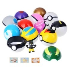 Sæt med Pokemon IT 12 stk. Små figurer til sjov eller collectible