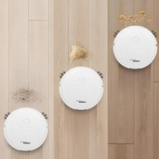 Robot Reiniging van de Mini White 400 MAH 3.7 V Automatische stofzuiger voor dagelijkse stofverzameling op kleine oppervlakken