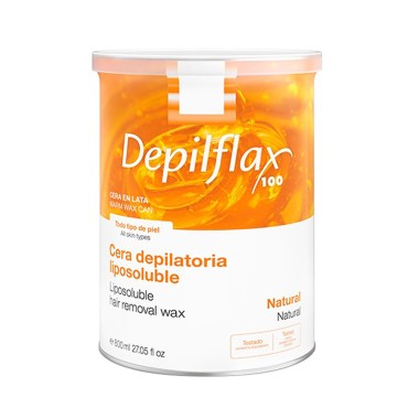 Depilflax 100 gyantadó természetes 800 ml — elölnézet