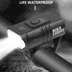 Strong LED Bicycle ACU USB FRONT + REAR Bicycle Lights Set