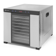 Food Dryer Paddestoelen Fruit Kruiden 10 Grids Profi Line Hendi 229026