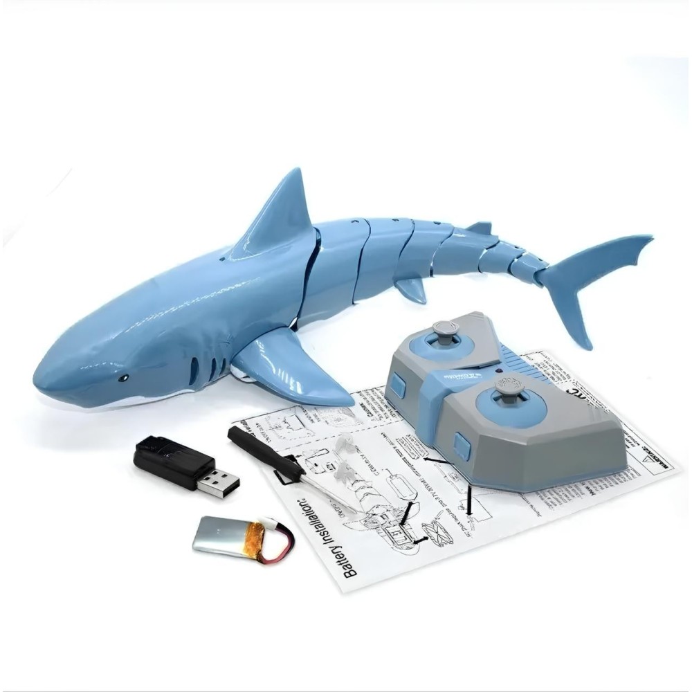 Remini giocattolo dell'acqua controllato a remoto per i bambini con movimento realistico