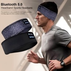 Bandeau avec casque Bluetooth pour sports et dormir