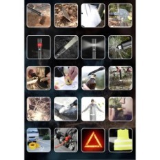 Kit di sopravvivenza 10W1 Set pratico di sopravvivenza con strumenti per situazioni di emergenza