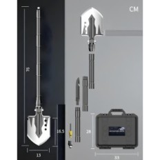 Kit de sobrevivência 10w1 Conjunto prático de sobrevivência com ferramentas para situações de emergência