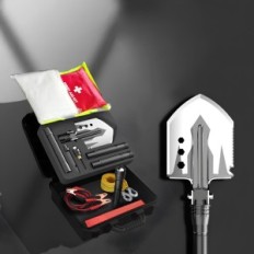 Kit de sobrevivência 10w1 Conjunto prático de sobrevivência com ferramentas para situações de emergência