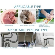 Bubble bomby 100Г potopení výkonné bomby pro dojem trubek, rozpouštění tuku a nečistot