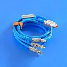 Υψηλής ταχύτητας USB 3W1 τύπου C 120W καλώδιο 150cm