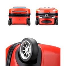 Mala em rodas e mochila Zigzak McQueen do filme Kit de viagem de carro infantil