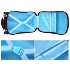 Mala em rodas e mochila Zigzak McQueen do filme Kit de viagem de carro infantil