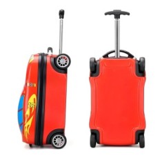 Mala em rodas e mochila Zigzak McQueen do filme Kit de viagem de carro infantil