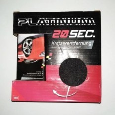 Zestaw do usuwania rys Platinum 20 Sec szybkie i skuteczne usuwanie rys z powierzchni lakieru