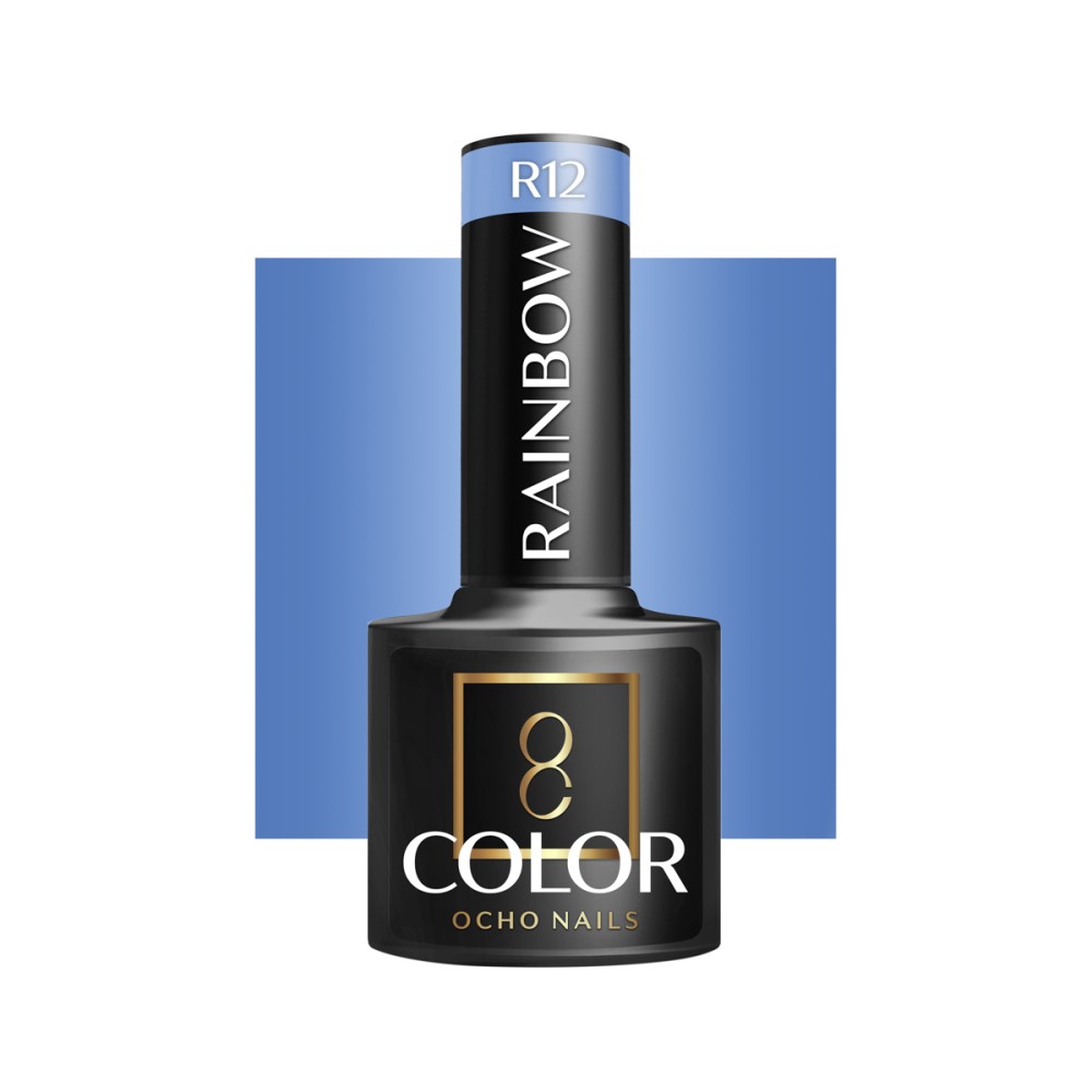 OCHO NAILS Hybrid neglelak regnbue R12 - 5 g — forfra