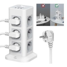 Power Strip Surge Beskyttelse Tessan 3600W