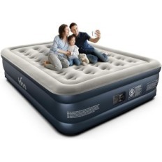 Matelas Gonflable Idoo Queen avec une pompe