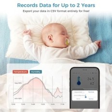 3-pakke termometer Wi-Fi Hygrometer