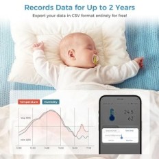 6-pakke termometer Wi-Fi Hygrometer