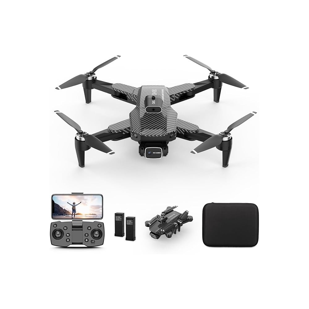 Dron z 2 kamerami in 2 baterijami